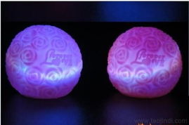 七彩LED小夜燈 從創意圓形玫瑰燈到智能遙控的全面解析