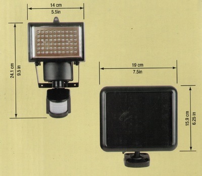 新品60LED太陽能紅外線人體感應燈 智能照明，點亮綠色生活